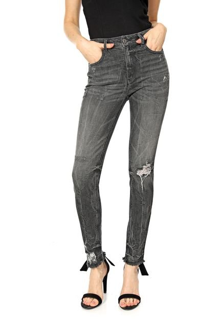 Calça Jeans Forum Skinny Marisa Preta - Marca Forum