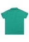 Camisa Polo Acostamento Menino Logo Verde - Marca Acostamento