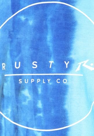 Camiseta Rusty Treble Azul