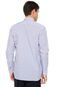 Camisa Lacoste Listrada Azul/Branca - Marca Lacoste