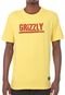 Camiseta Grizzly Stamped Amarela - Marca Grizzly