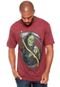 Camiseta Blunt Death Skull Vinho - Marca Blunt