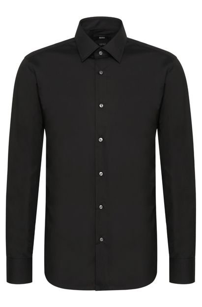 Camisa BOSS Enzo Preto - Marca BOSS