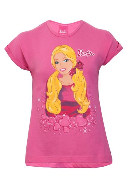 Camiseta Malwee Barbie Style Rosa - Marca Malwee