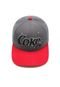 Boné Coca Cola Accessories Snapback Coke Enjoy Cinza/Vermelho - Marca Coca-cola