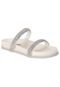 Papete Feminina Sandalia Chinelo 2 Tiras Off White Estilo Shoes - Marca Estilo Shoes