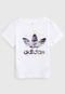 Camiseta adidas Originals Infantil Full Print Branca - Marca adidas Originals