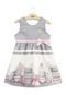 Vestido Infantil Milon Cinza - Marca Milon