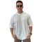 Camiseta Larga Oversized Streetwear T-shirt White Stecchi - Marca STECCHI MODA