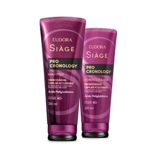 Combo Siàge Eudora Pro Cronology: Shampoo  Condicionador