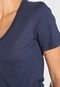 Camiseta Calvin Klein Logo Azul-Marinho - Marca Calvin Klein