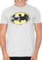Camiseta Sideway DC Comics Manga Curta Batman Cinza - Marca Sideway DC Comics