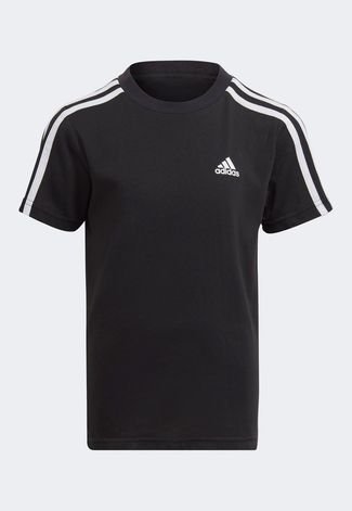 Essentials 3 Stripes Cotton T Shirt adidas Compre Agora Dafiti