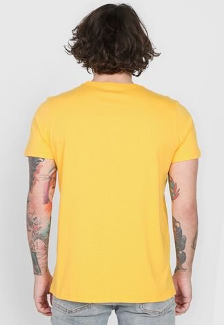 Camiseta Colcci Positive Amarela