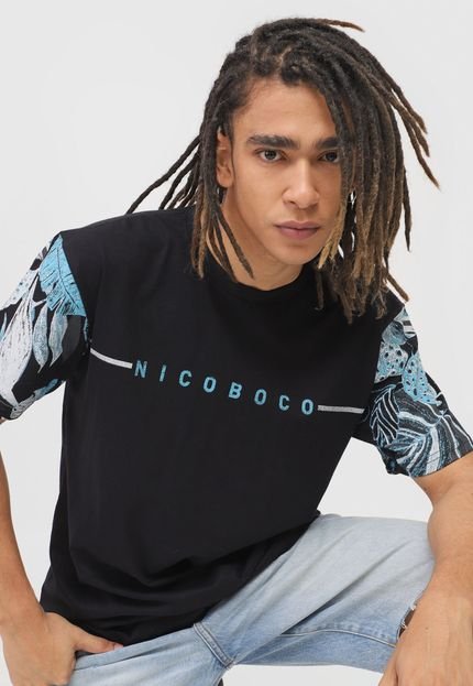 Camiseta Nicoboco Suíça Preta - Marca Nicoboco