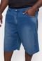 Bermuda Onbongo Plus Size Jeans Slim Azul - Marca Onbongo