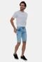 Bermuda Masculina Jeans Premium Versatti Santos Azul - Marca Versatti