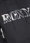 Blusa de Moletom Flanelada Fechada Roxy High On Time Preto - Marca Roxy