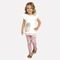 Conjunto Infantil Menina Milon Off-white - Marca Milon