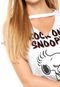 Camiseta Snoopy Choker Branca - Marca Snoopy