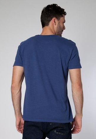 Camiseta Richards Estampa Azul