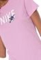 Camiseta Nike Sportswear Tee Ultra Femme Crew Rosa - Marca Nike Sportswear