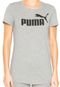 Camiseta Puma Styfr-Ess No.1 Heather Cinza - Marca Puma