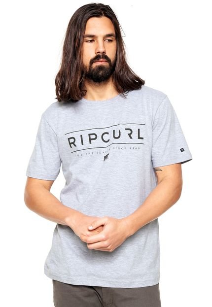 Camiseta Rip Curl Vision My Cinza - Marca Rip Curl