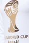 Blusa Licenciados Copa do Mundo Taça Dourada Branca - Marca Licenciados Copa do Mundo