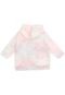 Blusa de Moletom Fakini Infantil Tie Dye Rosa - Marca Fakini