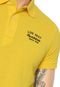 Camisa Polo Rock&Soda Reta Logo Amarela - Marca Rock&Soda
