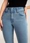 Calça Jeans Skinny Cintura Média com Cós Largo - Marca Lunender