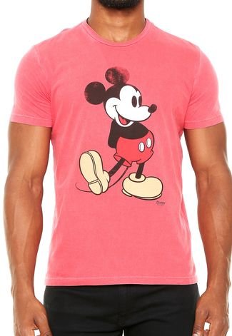 Camiseta Ellus Mickey Vermelha