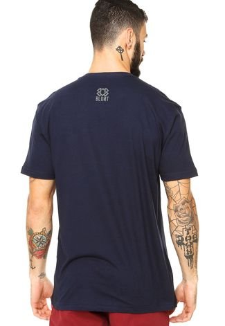 Camiseta Blunt Regular Saturn Azul