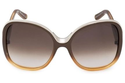 Óculos de Sol Chloé CE714S 228/59 Marrom Degradê/Amarelo - Marca Chloé