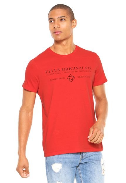 Camiseta Ellus Classic Vermelha - Marca Ellus