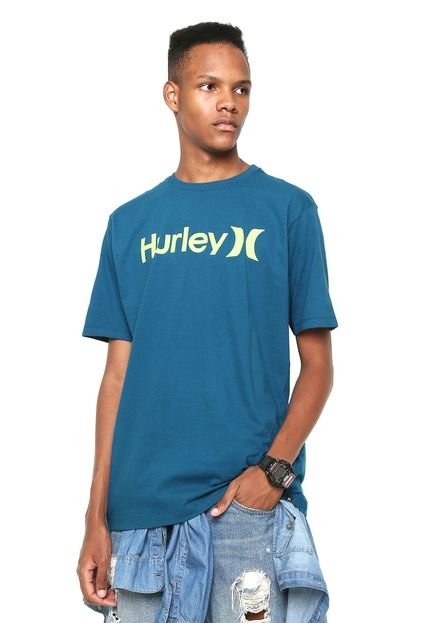 Camiseta Hurley Silk One&Only Color Verde - Marca Hurley