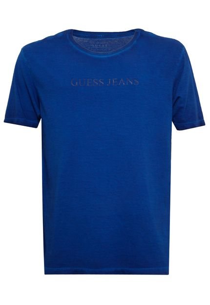 Camiseta Guess Los Angeles Azul - Marca Guess