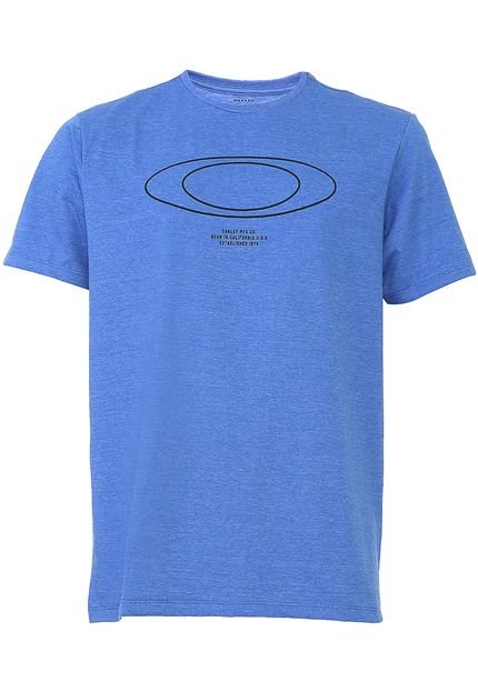 Camiseta Oakley Mod Blur Storm Heather Azul - Marca Oakley