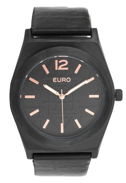 Relógio Euro EU2036JH/2P PRETO E Preto - Marca Euro