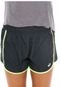 Shorts Asics Basic Shorts 3In Cinza/Verde - Marca Asics