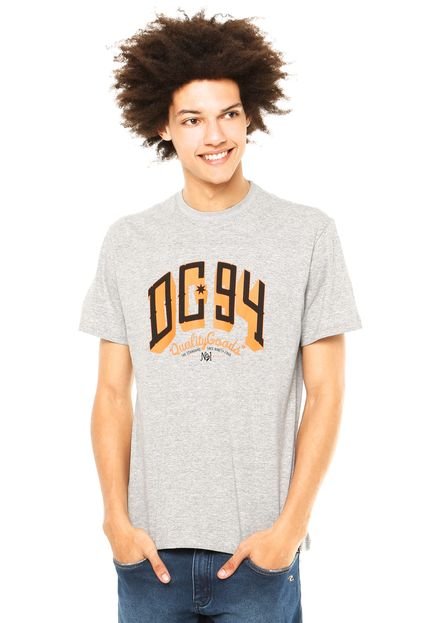 Camiseta DC Arched Cinza - Marca DC Shoes