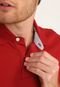 Camisa Polo Tommy Hilfiger Reta Logo Bordado Vermelha - Marca Tommy Hilfiger