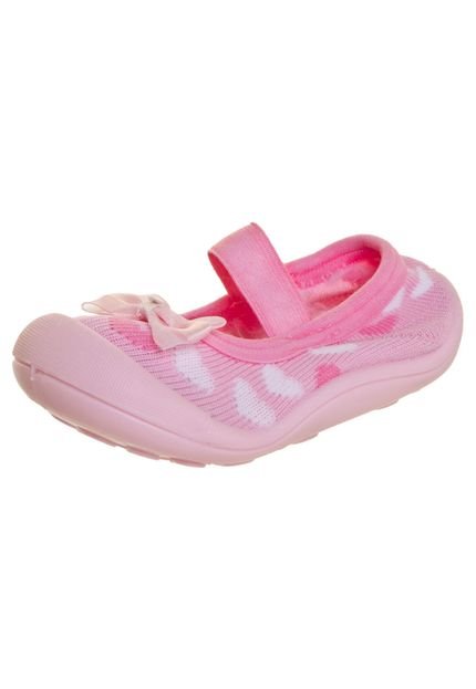 Sapato Klin Baby Laço Rosa - Marca Klin