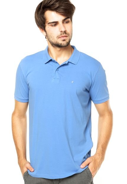 Camisa Polo Redley Azul - Marca Redley
