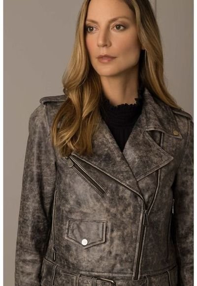 Chaquetas de cuero new arrivals para mujer velez