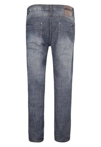Calça Jeans Biotipo Skinny Amassados Azul