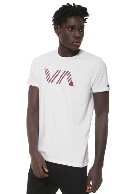 Camiseta RVCA Va Blinded Branca - Marca RVCA