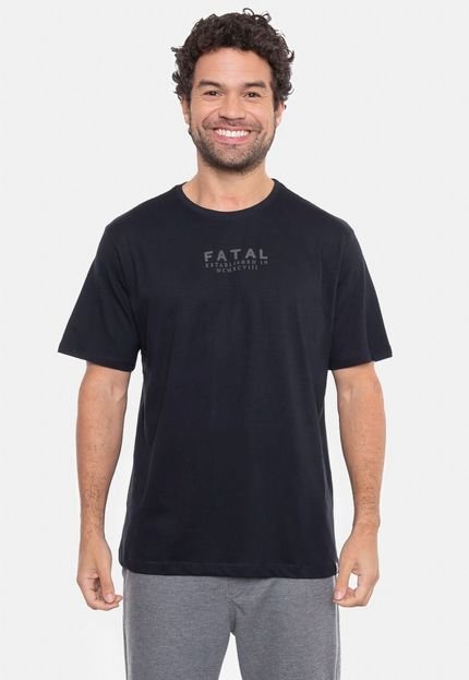Camiseta Fatal Base Preta - Marca Fatal