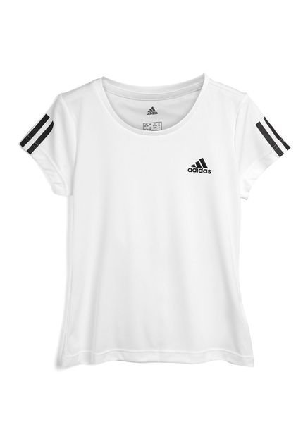 Camiseta adidas Performance Menina Lisa Branca - Marca adidas Performance